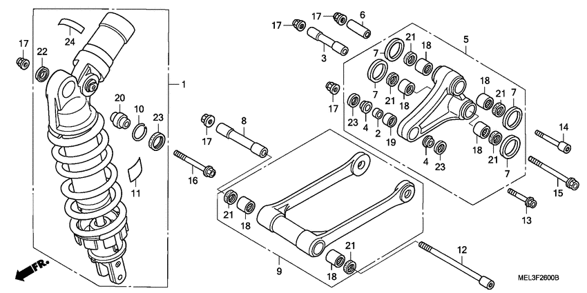 Rear cushion