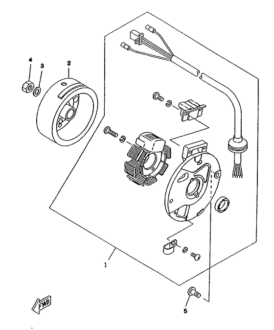 CW50RS Генератор