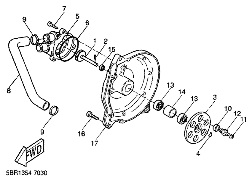 YQ50 Водяной насос