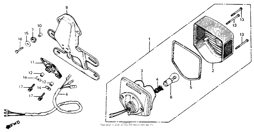 Taillight 80-82