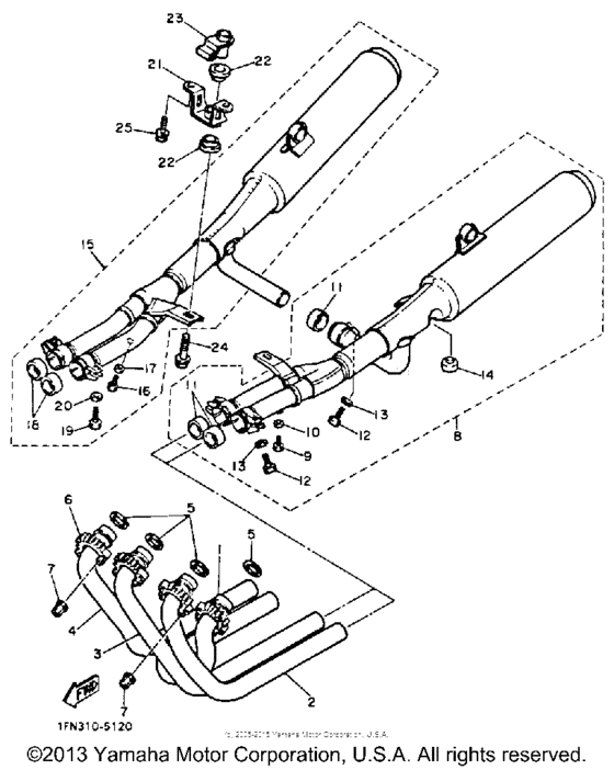  Выхлопная система