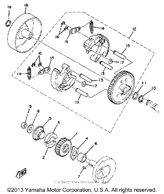 QT50F Сцепление
