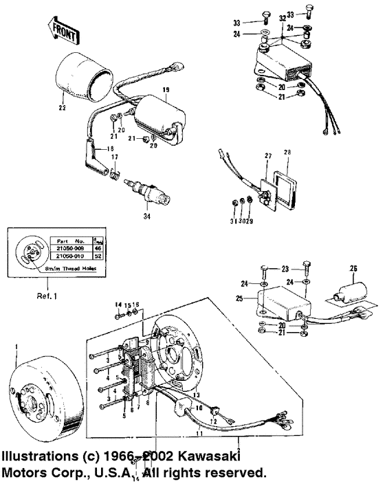 Ignition/generator/regulator