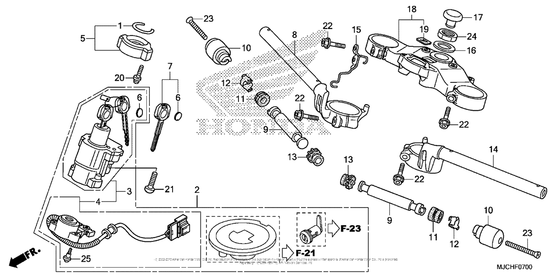 Handlebar + Top Bridge