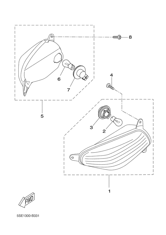 VP300 Поворотники