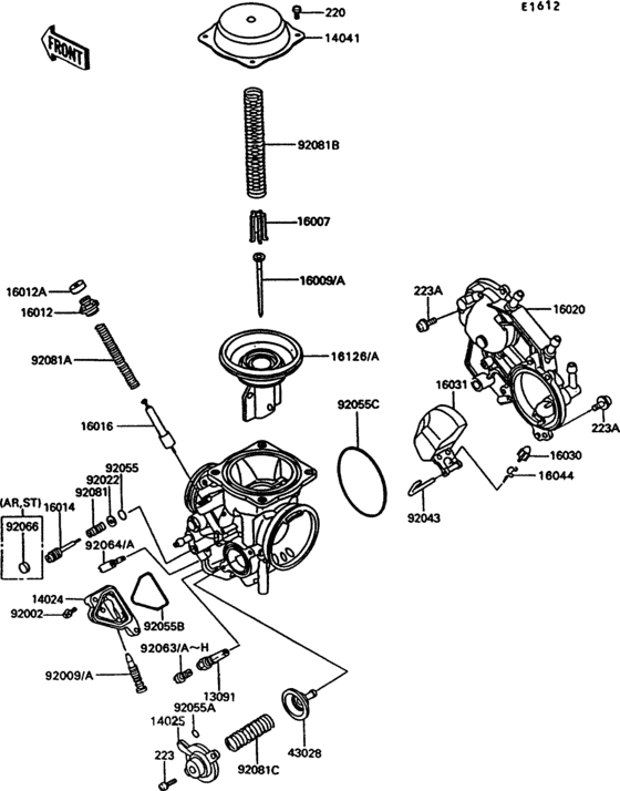  Carburetor parts(1 / 2)