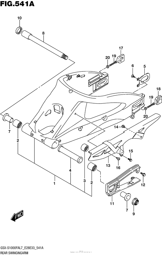 Rear Swingingarm