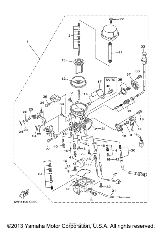 XV17AMSC Карбюратор