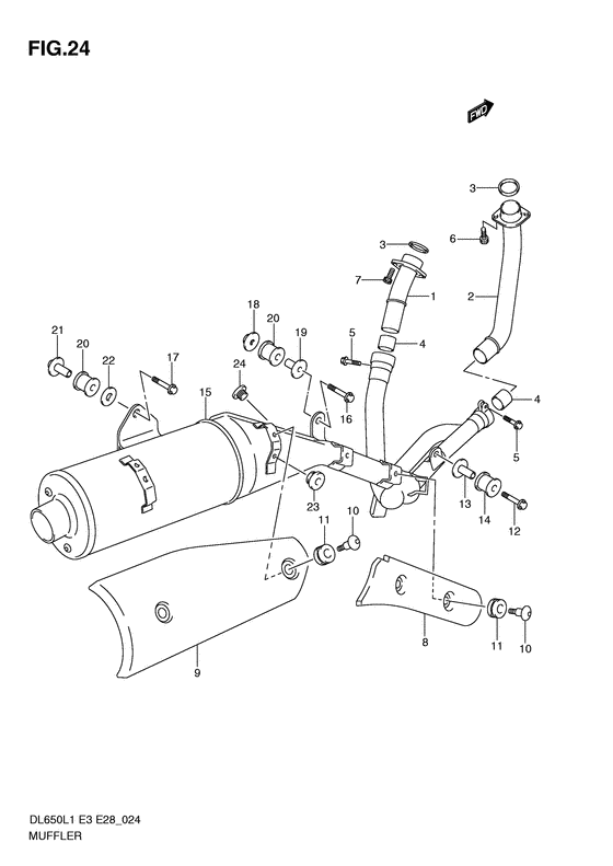 Muffler comp