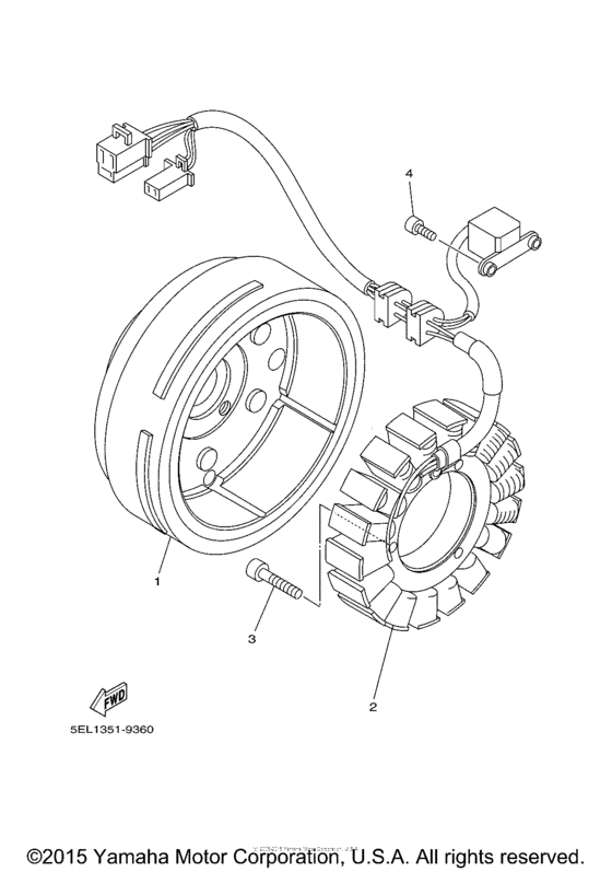 XVS1100ANC Генератор