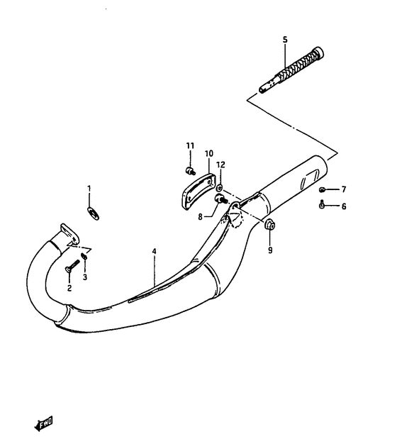 Muffler comp