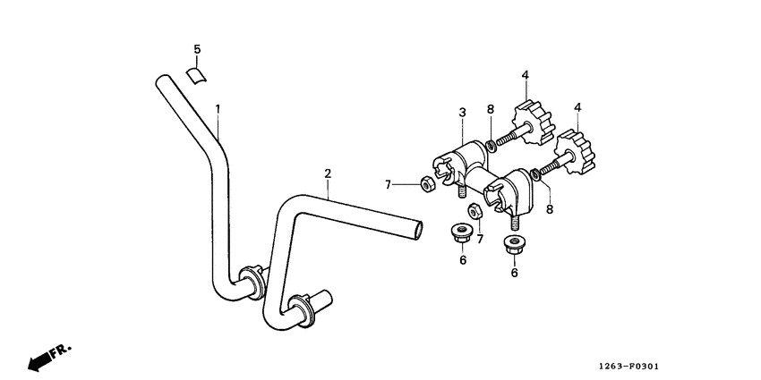 Handle pipe