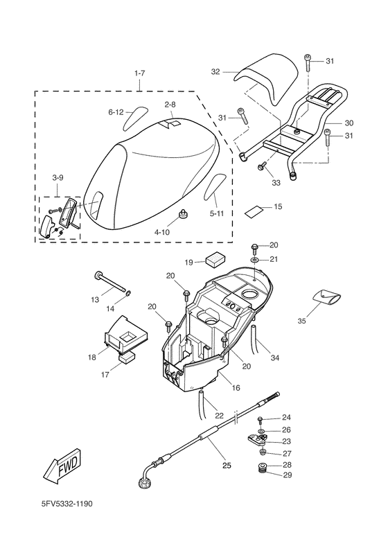 Seat. carrier