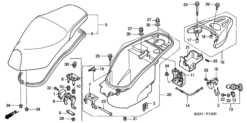 Seat/luggage box
