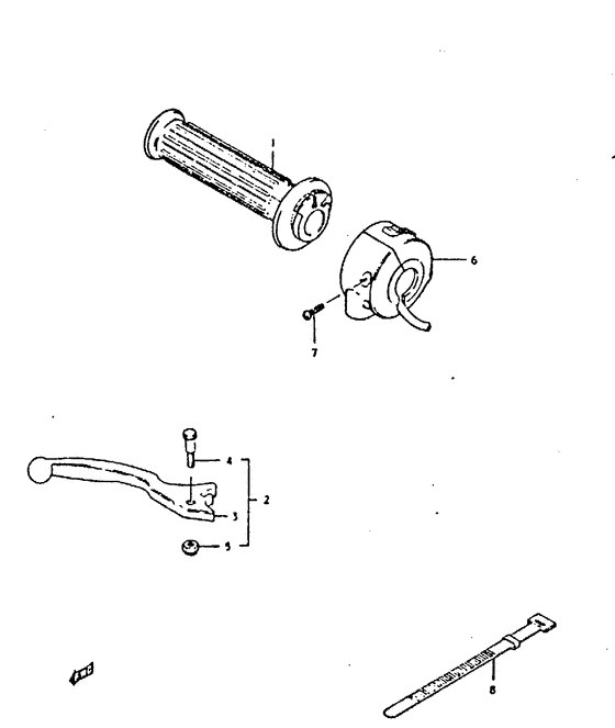 Right handle switch