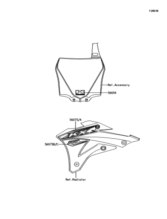 KX100 デカール(FJF)