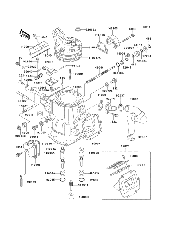 Cylinder head/cylinder(1/2)