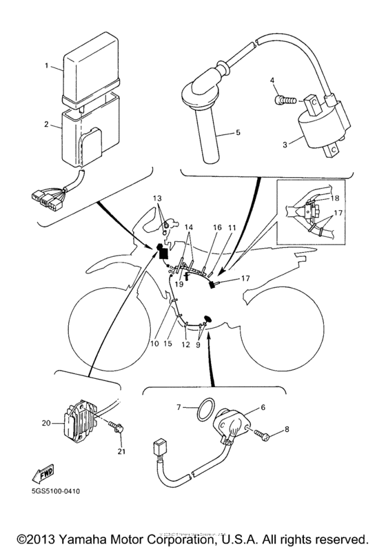 WR400FM Электрика