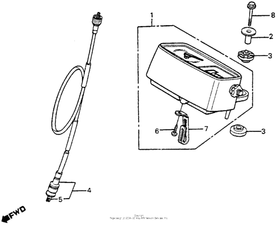 Speedometer 83-84