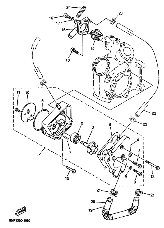 YP125D Водяной насос