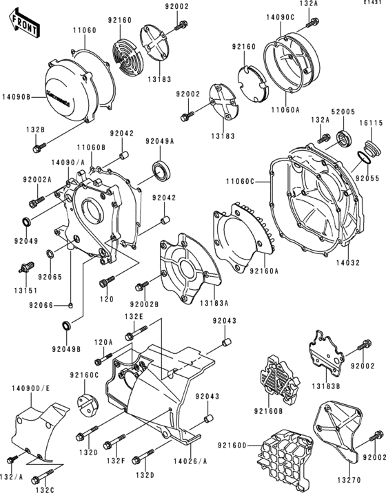 Engine cover(s)(1/2)