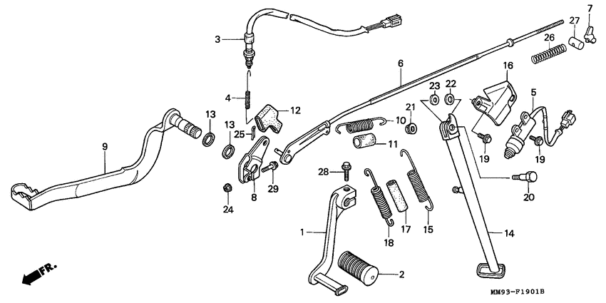 Pedal/stand