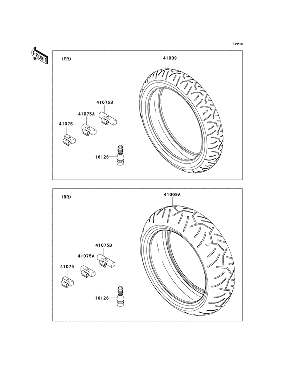 ZX600 Покрышки