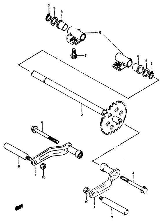 Brake pedal assy
