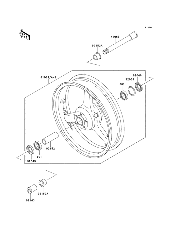ZX900 Transom + tube
