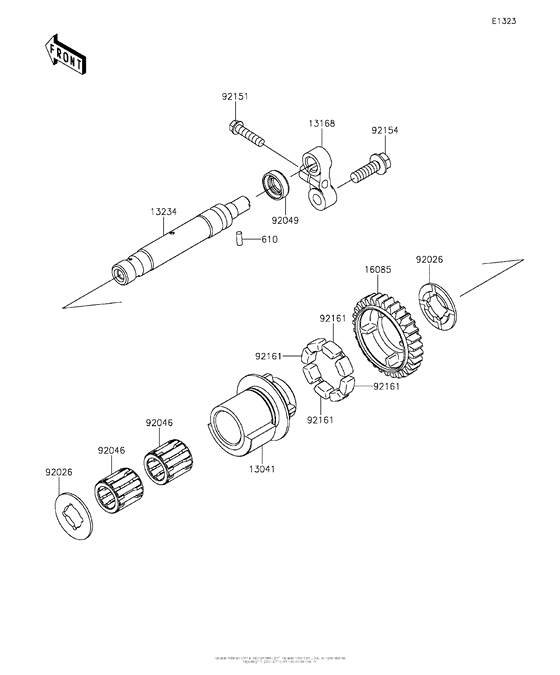 ZR1000 Валансирный вал