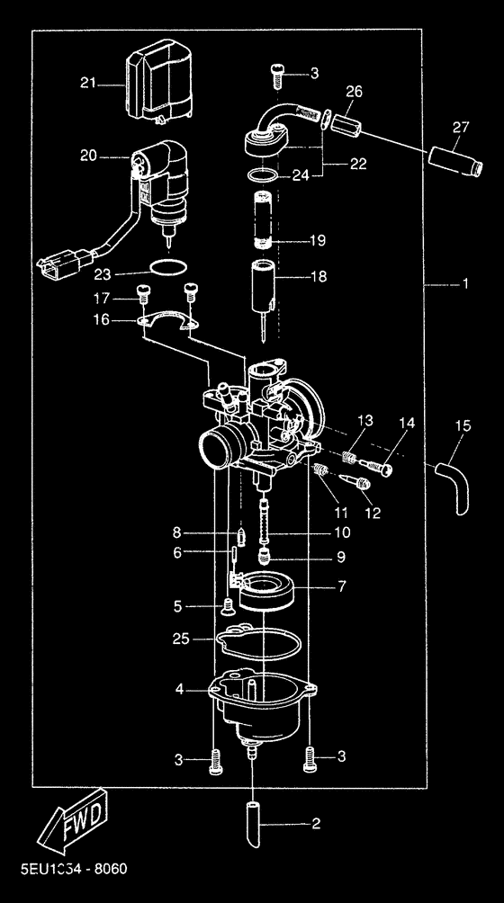 YH50 Карбюратор
