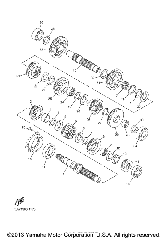 FJR1300S Трансмиссия