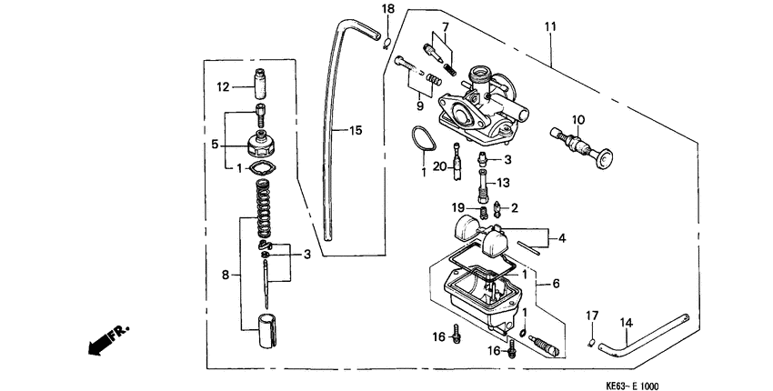 Carburetor assy