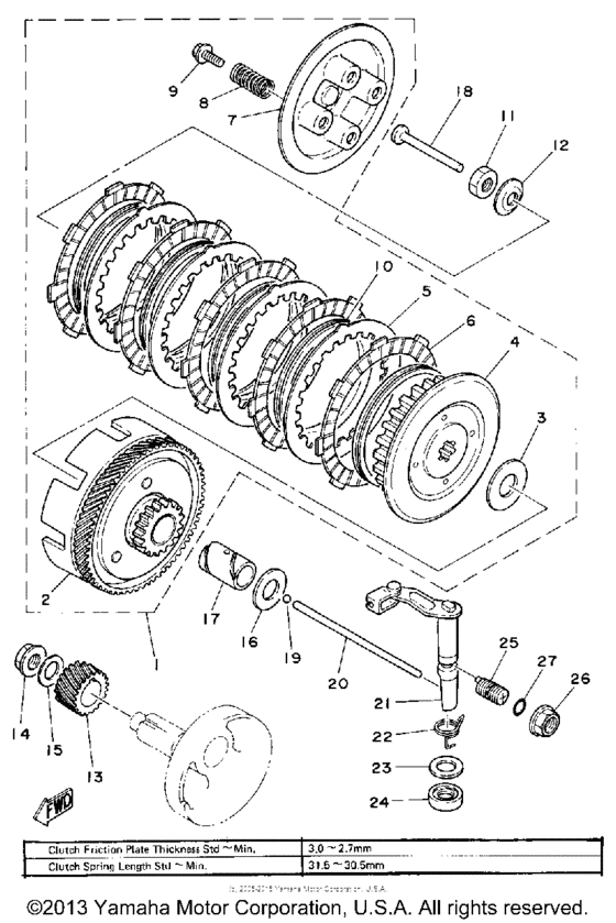 MX100G Сцепление