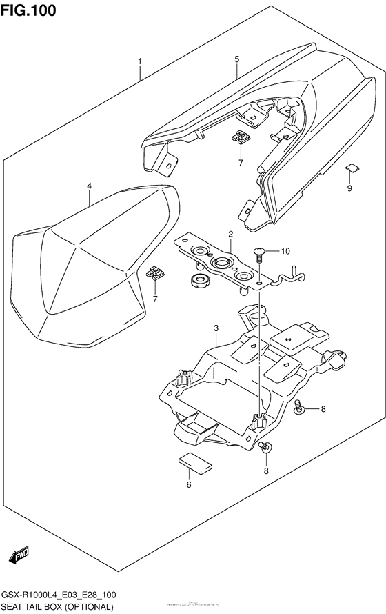 Seat Tail Box (Optional)