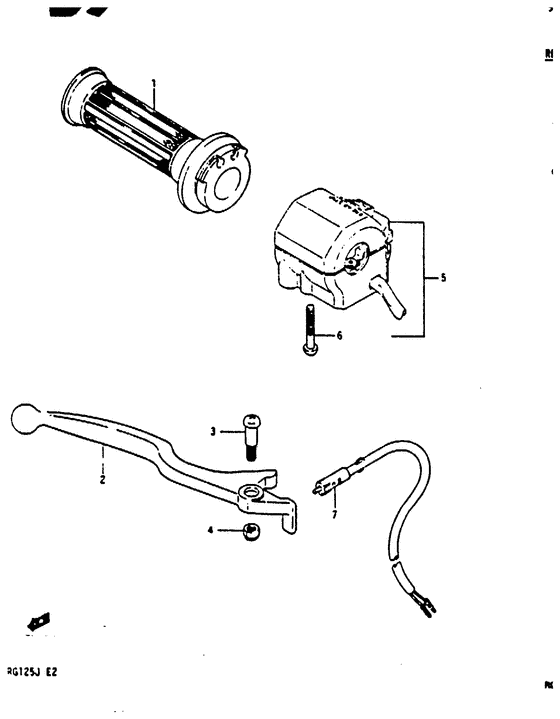 Right handle switch