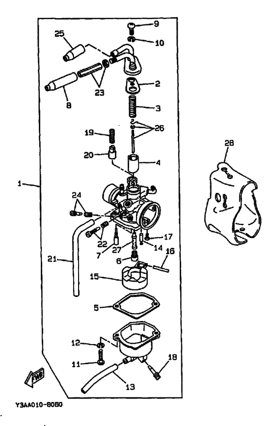 Carburetor assy