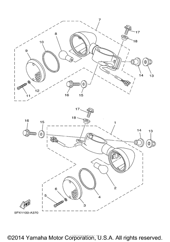 XV17PCS Поворотники