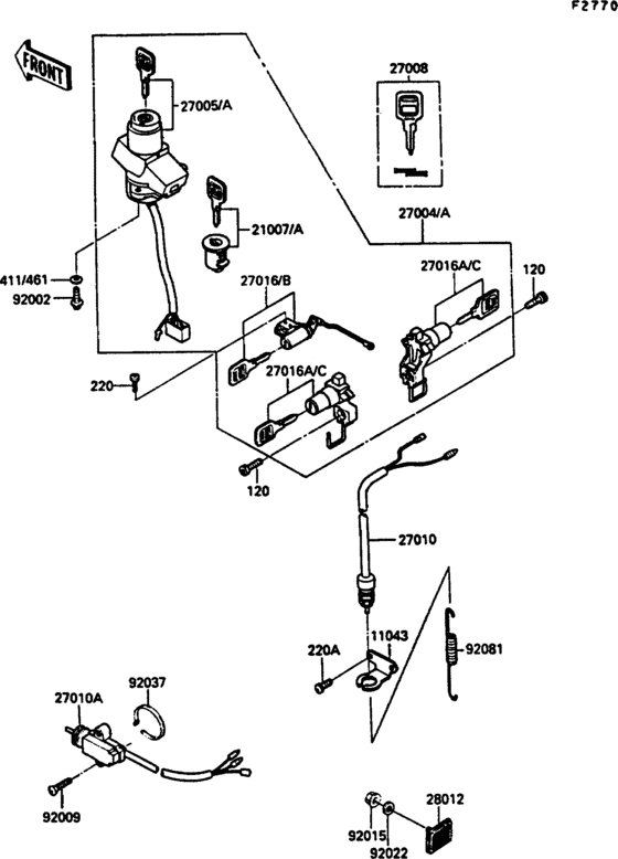Ignition switch(1/2)