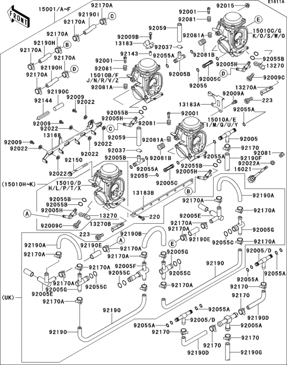 Carburetor(1/4)(zx1100-d2)