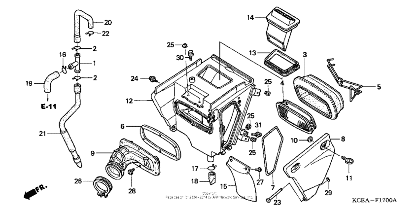 Air cleaner (a)