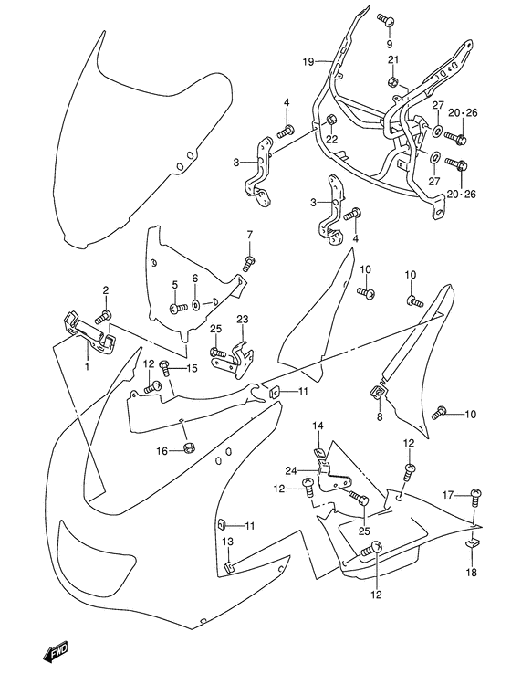 Installation parts