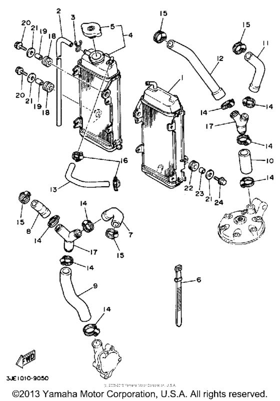 Radiator-hose