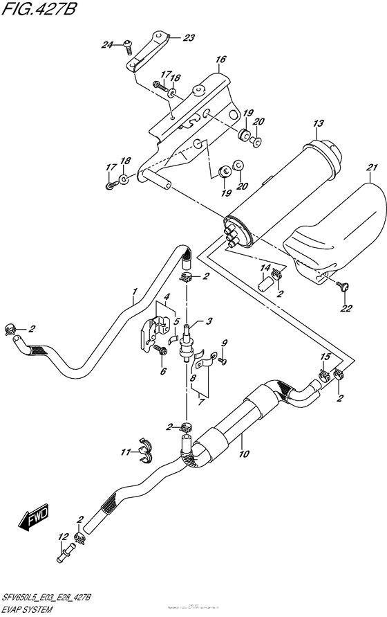 Evap System (Sfv650Al5 E33)