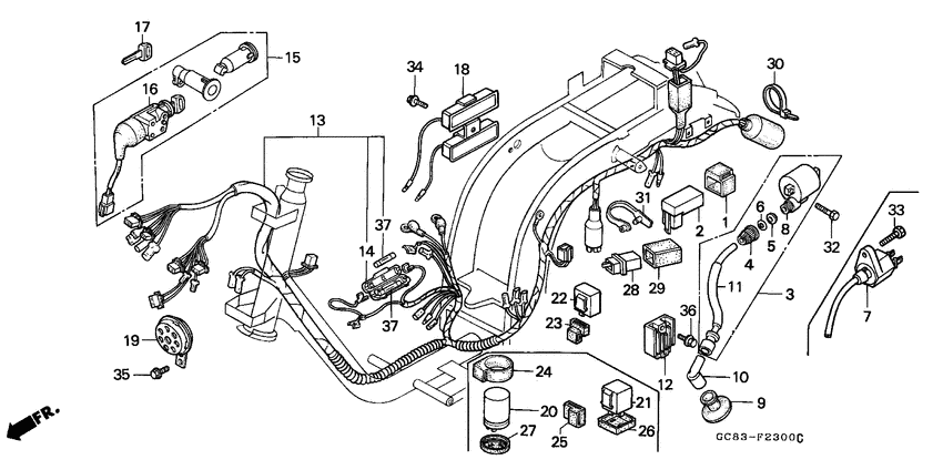 Wire harness/ ignition coil
