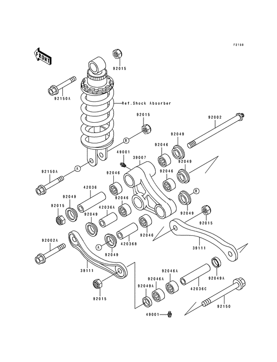 ZX600 Suspension ignition coil