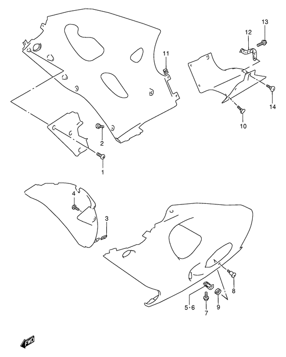 Installation parts