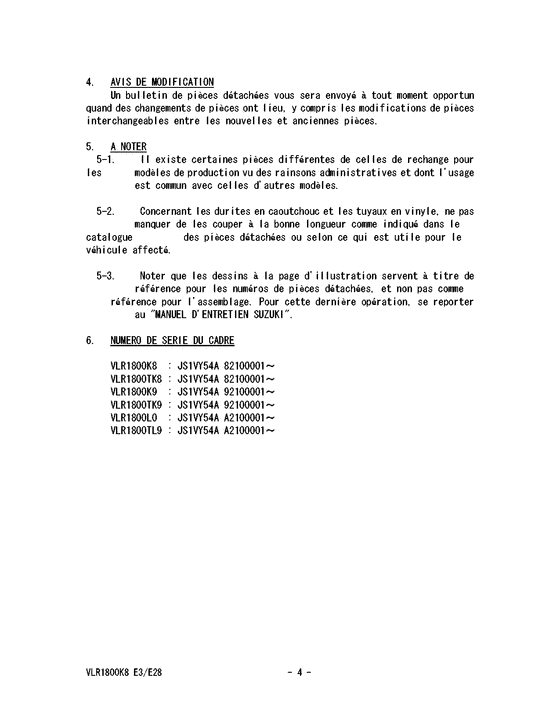 VLR1800 Catalog preface