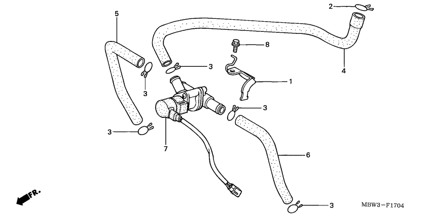 Воздушный регулирующий клапан