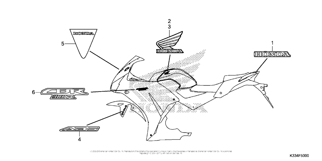 CBR300R (ABS) Mark + Stripe (1)